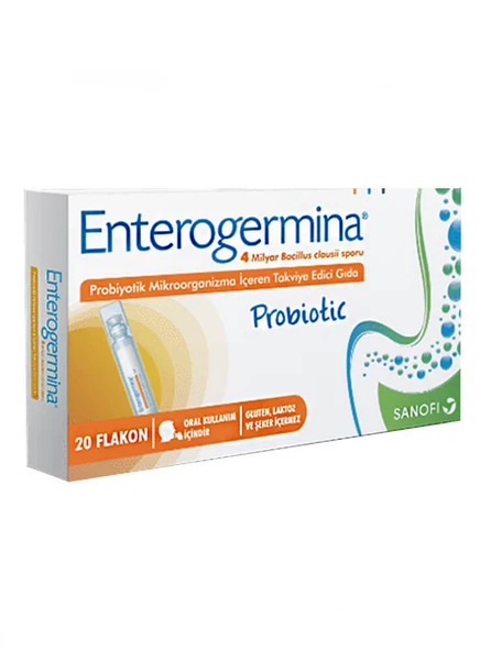 Enterogermina Yetişkin 5 ml x 20 Flakon - Eski Ambalaj ürün görseli 1