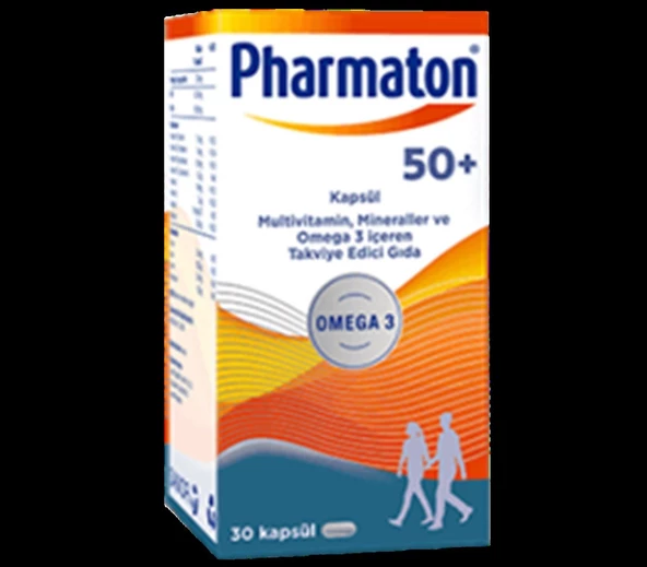 Pharmaton 50 Plus 30 Kapsül ürün görseli 1