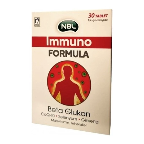 NBL Immuno Formula Selenyum Beta Glukan 30 Tablet ürün görseli 1