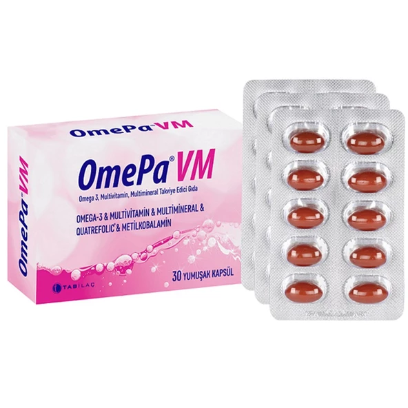 Omepa VM 30 Yumuşak Kapsül ürün görseli 1