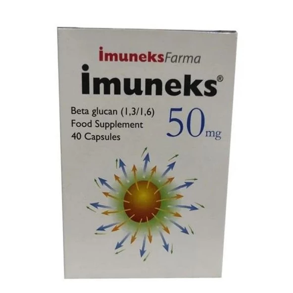 İmuneks 50 mg 40 Kapsül - Eski Ambalaj ürün görseli 1