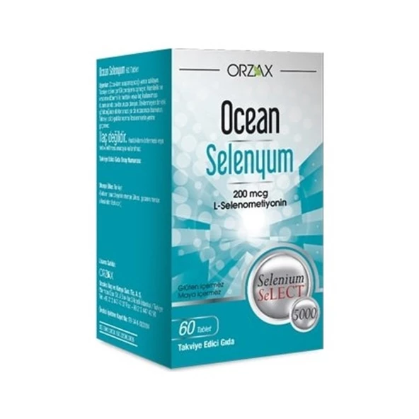 Ocean Selenyum 200 mcg 60 Tablet ürün görseli 1
