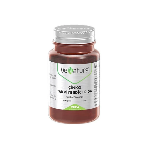 Venatura Çinko 15 mg 60 Kapsül - Eski Ambalaj ürün görseli 1