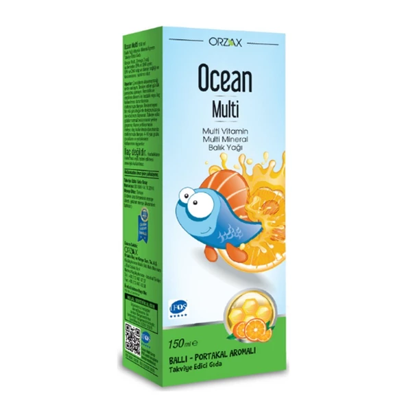 Ocean Multi Ballı Portakal Konsantreli Şurup 150 ml ürün görseli 1