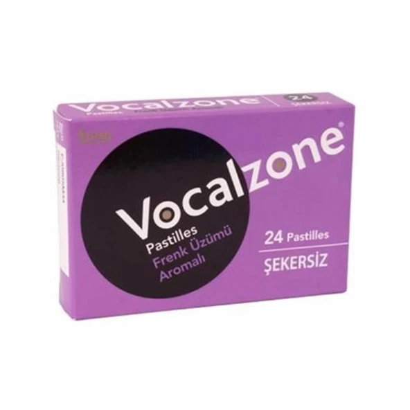 Vocalzone Frenk Üzümlü Pastil 24'lü ürün görseli 1