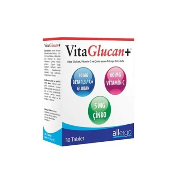 Vitaglucan Beta-Glucan 30 Kapsül ürün görseli 1