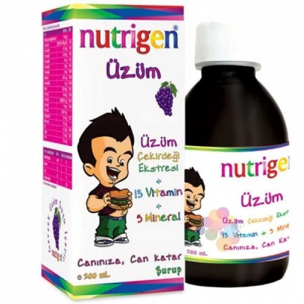 Nutrigen Üzüm Pediatrik Şurup 200 ml ürün görseli 1