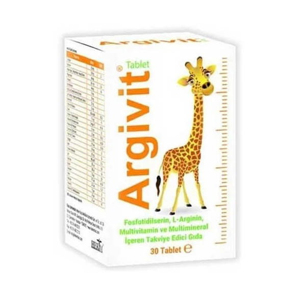 Argivit 30 Tablet ürün görseli 1