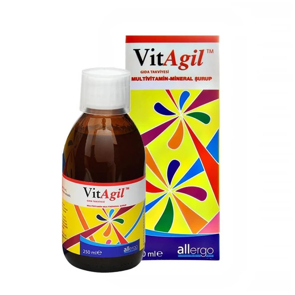 Vitagil Multivitamin Mineral Şurup 250 ml ürün görseli 1