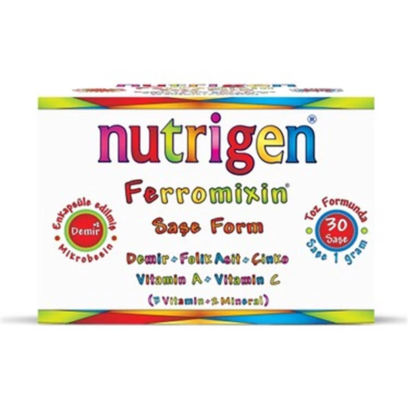Nutrigen Ferromixin 30 Saşe ürün görseli 1