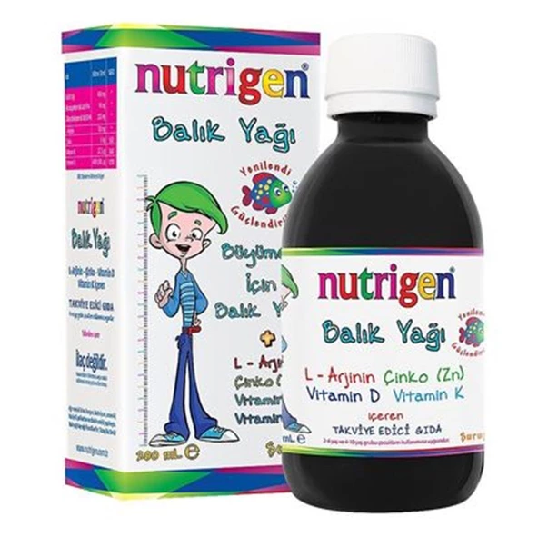 Nutrigen Balık Yağı Şurubu 200 ml ürün görseli 1
