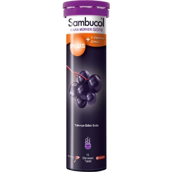 Sambucol Plus Efervesan 15 Tablet ürün görseli 1