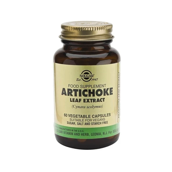 Solgar Artichoke Leaf Extract 60 Kapsül ürün görseli 1