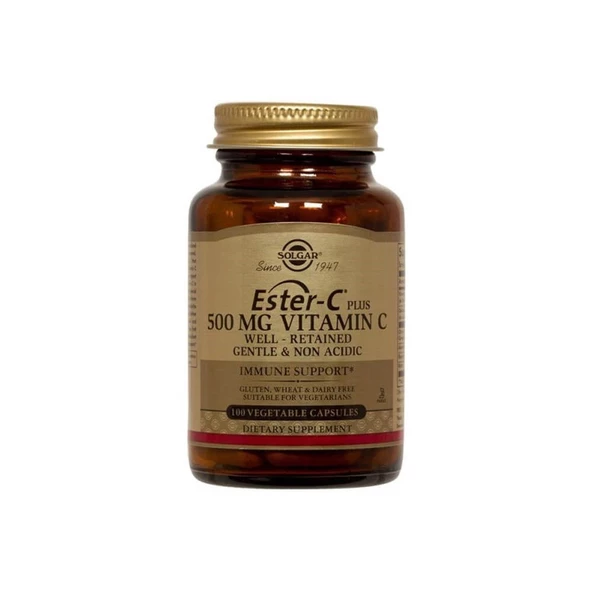 Solgar Ester-C 500 mg 100 Kapsül ürün görseli 1