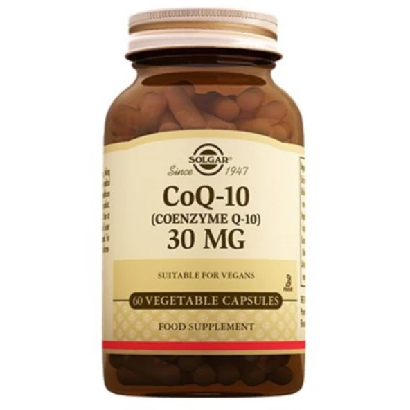 Solgar Coenzyme Q-10 30 mg 60 Kapsül ürün görseli 1