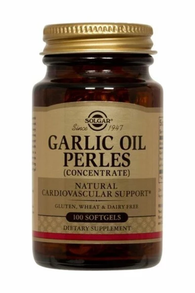 Solgar Garlic Oil 100 Kapsül ürün görseli 1