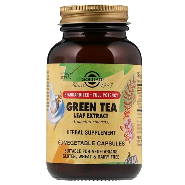 Solgar Green Tea 60 Kapsül ürün görseli 1