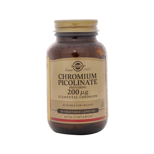 Solgar Chromium Picolinate 90 Kapsül ürün görseli 1