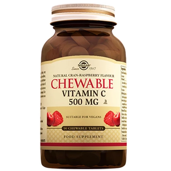 Solgar Chewable Vitamin-C 500 mg 90 Tablet ürün görseli 1