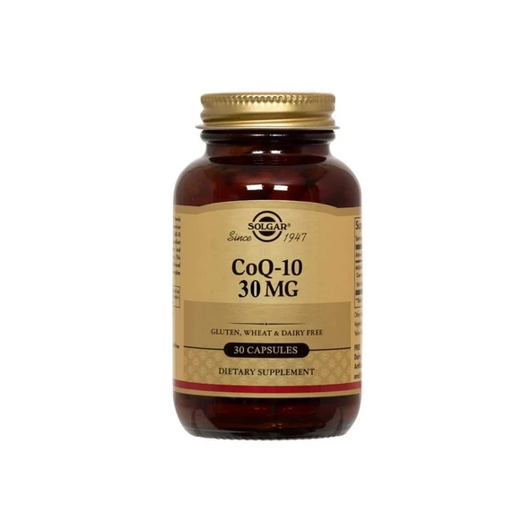 Solgar Coenzyme Q-10 30 mg 30 Vegetable Kapsül ürün görseli 1