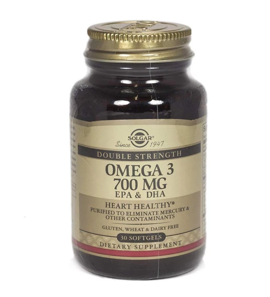 Solgar Omega-3 700 mg 30 Softgel ürün görseli 1