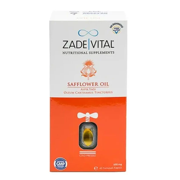 Zade Vital Aspir Yağı 600 mg 60 Kapsül ürün görseli 1