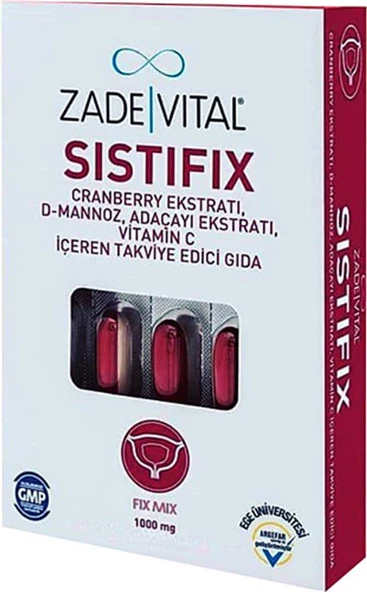 Zade Vital Sistifix 20 Kapsül ürün görseli 1