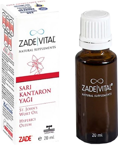 Zade Vital Sarı Kantaron Yağı 20 ml ürün görseli 1