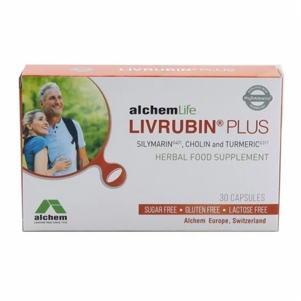 Alchem Life Livrubin Plus 30 Kapsül ürün görseli 1