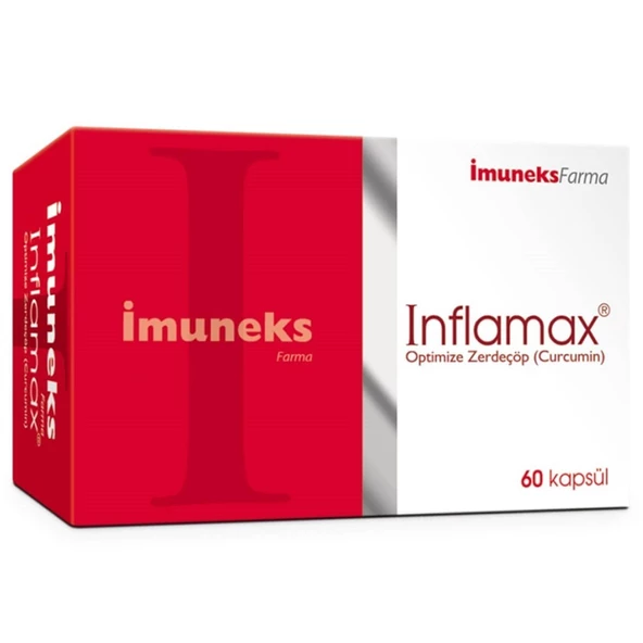 İmuneks İnflamax Optimize Zerdeçöp Curcumin 60 Kapsül ürün görseli 1