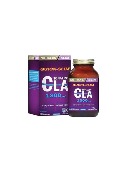 Nutraxin Quick-Slim CLA Tonalin 60 Kapsül ürün görseli 1