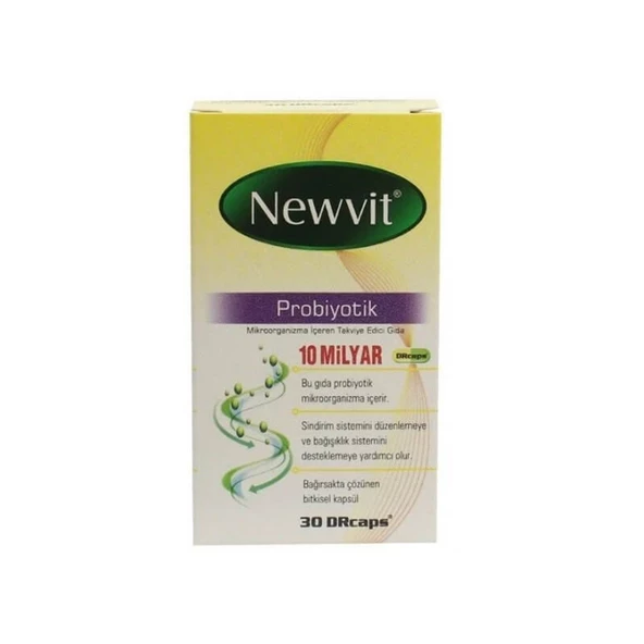 Newvit Probiyotik 30 Kapsül ürün görseli 1