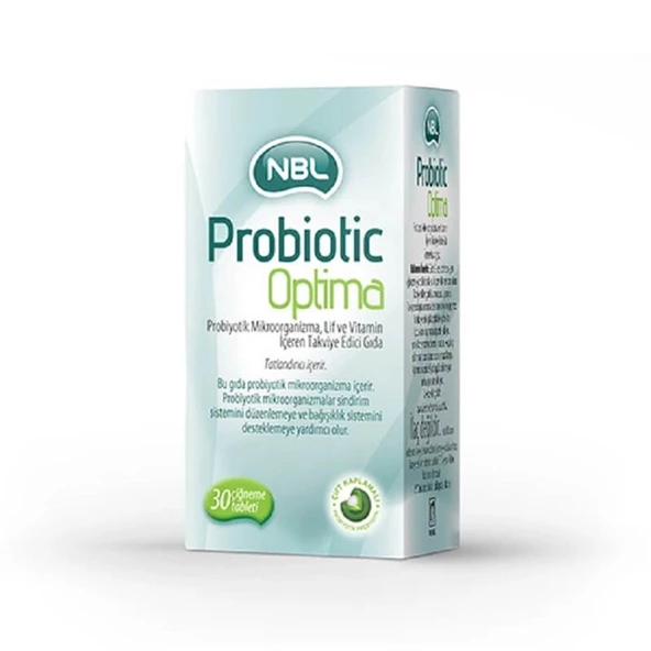 NBL Probiotic Optima 30 Çiğneme Tableti ürün görseli 1