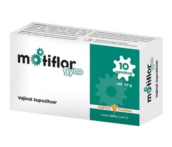 Motiflor Gyno Vajinal Supozituar 10 Ovül ürün görseli 1