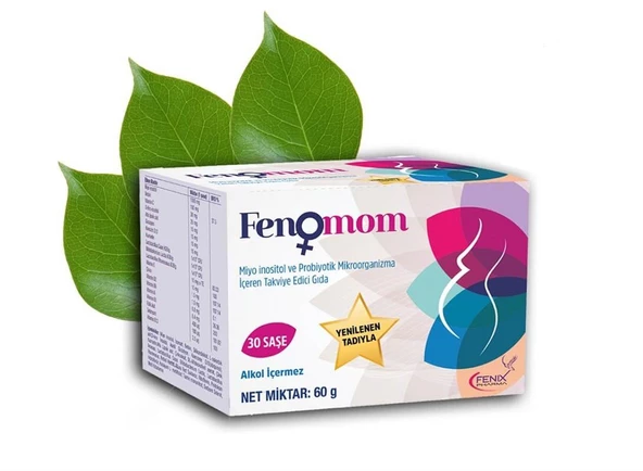 Fenomom 30 Saşe + Omega-3 30 Kapsül ürün görseli 1