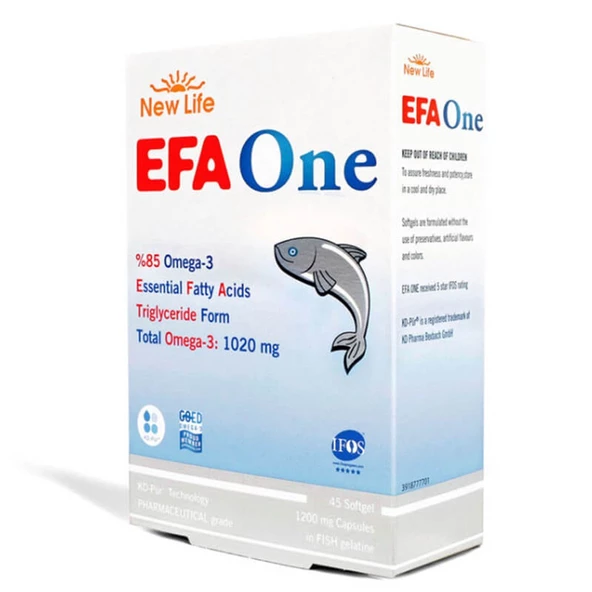 New Life EFA One 45 Softgel ürün görseli 1