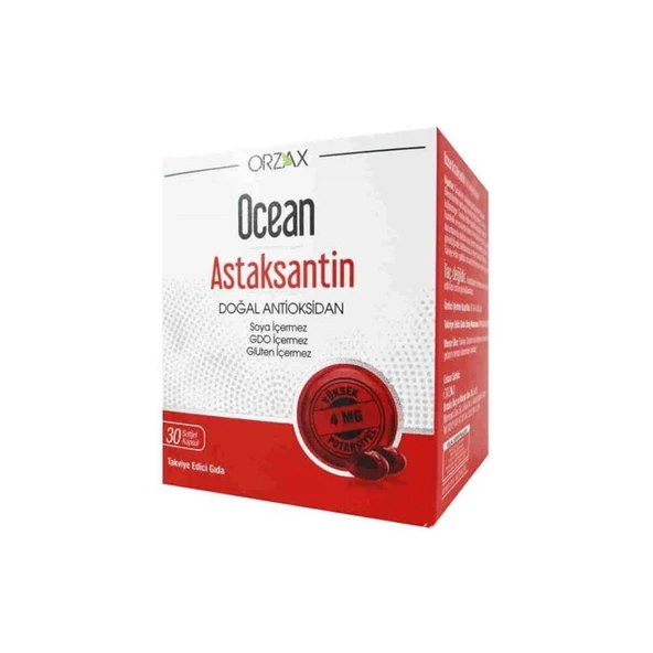Ocean Astaksantin 30 Kapsül ürün görseli 1