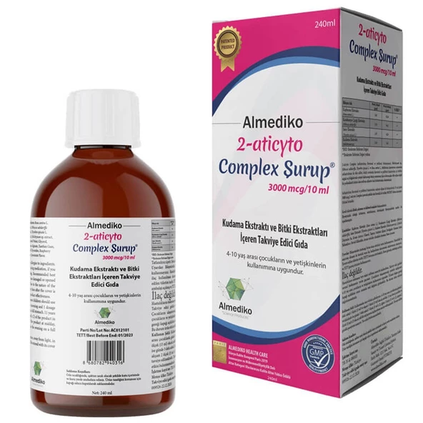 Almediko 2-Aticyto Complex Şurup 240 ml ürün görseli 1