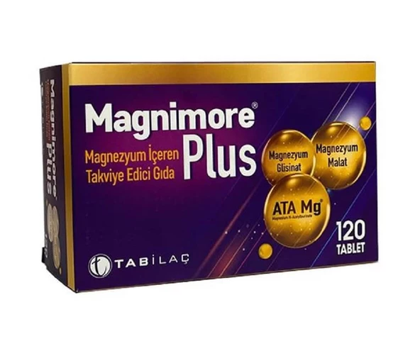 Magnimore Plus 120 Tablet ürün görseli 1