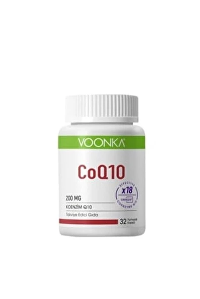 Voonka Co-Q10 200 mg 32 Yumuşak Kapsül ürün görseli 1