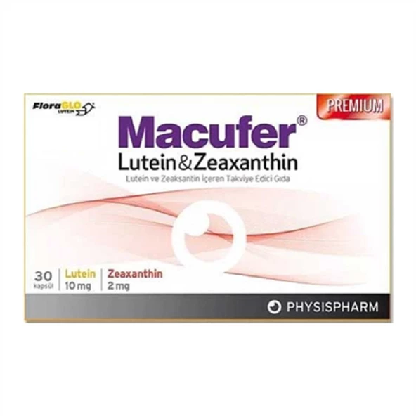 Macufer Lutein & Zeaxanthin 30 Kapsül ürün görseli 1