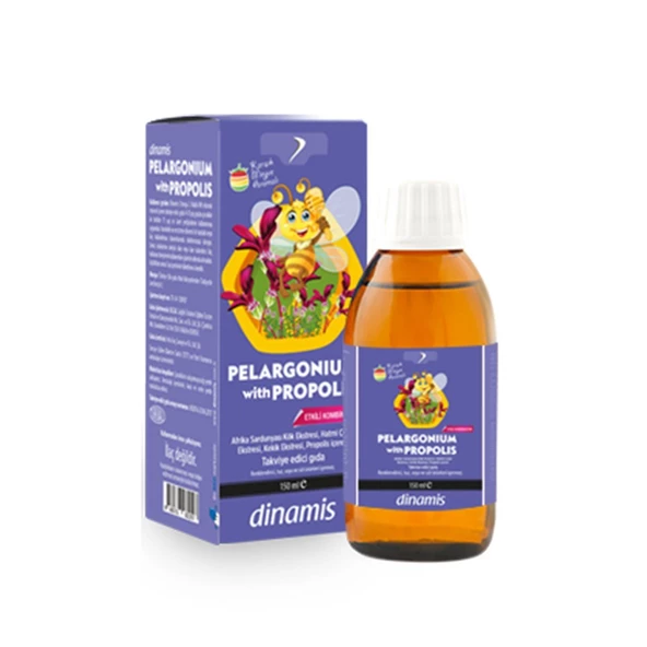 Dinamis Pelargonium with Propolis 150 ml ürün görseli 1