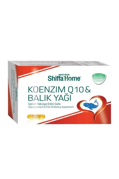 Shiffa Home Koenzim Q10 & Balık Yağı 30 Kapsül ürün görseli 1
