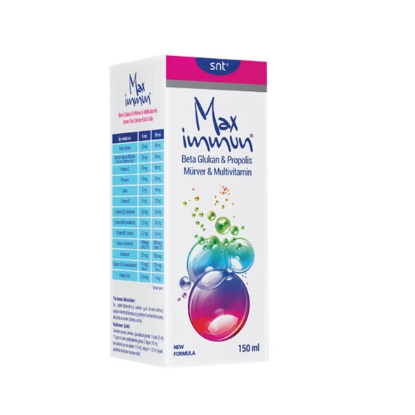 Max Immun Şurup 150 ml ürün görseli 1