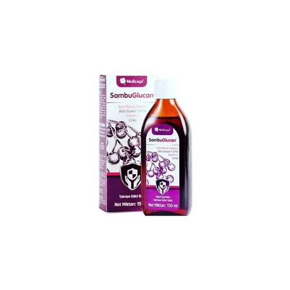 Medicago SambuGlucan Şurup 150 ml ürün görseli 1