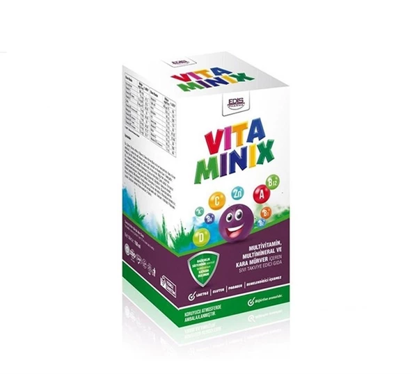 Vitaminix Kara Mürver Şurubu 150 ml ürün görseli 1