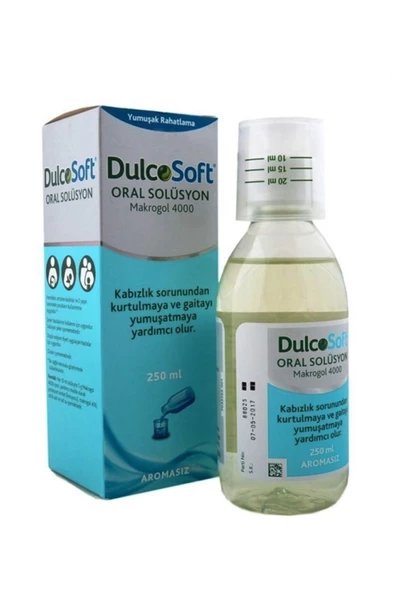 Dulcosoft Oral Solüsyon Makrogol 4000 250 ml ürün görseli 1