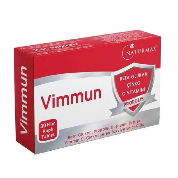 Naturmax Vimmun Bağışıklık Güçlendirici 30 Tablet ürün görseli 1