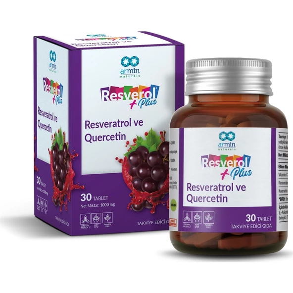 Armin Resverol Plus Quercetin 30 Tablet ürün görseli 1