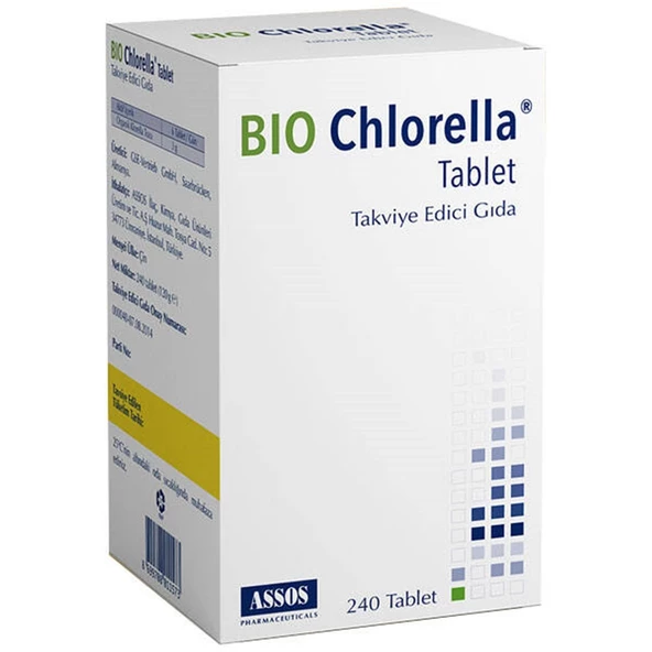 Bio Chlorella Takviye Edici Gıda 240 Tablet ürün görseli 1